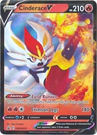 Cinderace V - SWSH015 - SWSH: Sword & Shield Promo Cards - Pokemon card