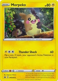 Morpeko - SWSH012 - SWSH: Sword & Shield Promo Cards - Pokemon card