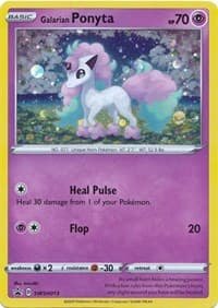 Galarian Ponyta - SWSH013 - SWSH: Sword & Shield Promo Cards - Pokemon card