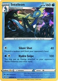 Inteleon - 059/202 (Cracked Ice Holo) - Deck Exclusives - Pokemon card