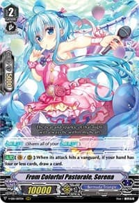 From Colorful Pastorale, Serena - V-EB11: Crystal Melody - Cardfight Vanguard card
