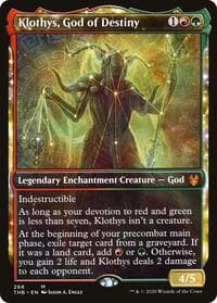 Klothys, God of Destiny (Showcase) - Theros Beyond Death - Magic: The Gathering card