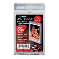 100PT UV One-Touch Magnetic closure (5-Pack) - Ultra Pro Toploaders - Collectible Storage card