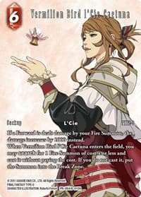 Vermilion Bird l'Cie Caetuna - FF: Promo Cards - Final Fantasy TCG card