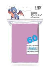 Small Deck Protectors - Bright Pink (60-Pack) - Ultra Pro Card Sleeves - Card Sleeves card