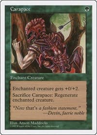 Carapace - Fifth Edition - Magic: The Gathering card