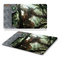 Mana v3 Green Primeval Titan Playmat for Magic - Ultra Pro Playmats - Playmats card
