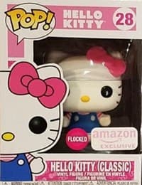 Hello Kitty: Hello Kitty (Classic) (Amazon Exclusive) (Flocked) - Pop! Vinyl - Funko card