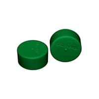 Playmat Tube Caps - Standard Green (2-Pack) - Ultra Pro Playmats - Playmats card