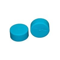 Playmat Tube Caps - Bright Blue (2-Pack) - Ultra Pro Playmats - Playmats card