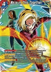 We're in This Together! - Universal Onslaught - Dragon Ball Super: Masters card
