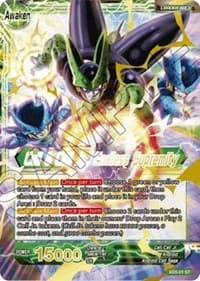 Cell // Cell & Cell Jr., Endless Supremity - Universal Onslaught - Dragon Ball Super: Masters card