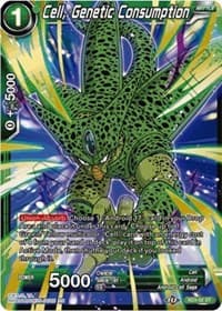Cell, Genetic Consumption - Universal Onslaught - Dragon Ball Super: Masters card