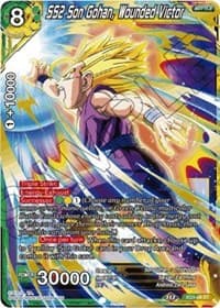 SS2 Son Gohan, Wounded Victor - Universal Onslaught - Dragon Ball Super: Masters card