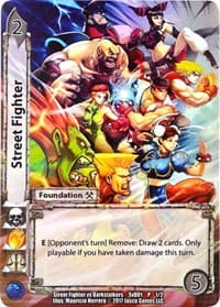 Street Fighter - Street Fighter vs. Darkstalkers - UniVersus card