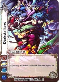 Darkstalkers - Street Fighter vs. Darkstalkers - UniVersus card