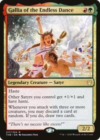 Gallia of the Endless Dance - Theros Beyond Death - Magic: The Gathering card