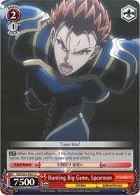 Hunting Big Game, Spearman - Goblin Slayer - Weiss Schwarz card