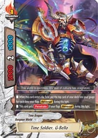 Time Soldier, G-Bello - S-SS03: The End Zero - Future Card BuddyFight card