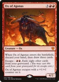 Ox of Agonas - Theros Beyond Death - Magic: The Gathering card