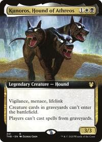 Kunoros, Hound of Athreos (Extended Art) - Theros Beyond Death - Magic: The Gathering card