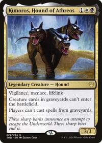 Kunoros, Hound of Athreos - Theros Beyond Death - Magic: The Gathering card