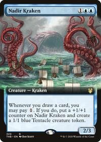 Nadir Kraken (Extended Art) - Theros Beyond Death - Magic: The Gathering card