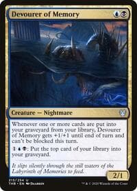 Devourer of Memory - Theros Beyond Death - Magic: The Gathering card