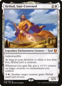 Heliod, Sun-Crowned - Theros Beyond Death - Magic: The Gathering card