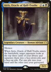 Atris, Oracle of Half-Truths - Theros Beyond Death - Magic: The Gathering card