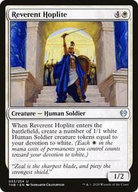 Reverent Hoplite - Theros Beyond Death - Magic: The Gathering card