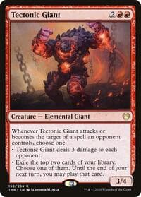 Tectonic Giant - Theros Beyond Death - Magic: The Gathering card