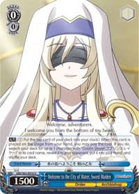 Welcome to the City of Water, Sword Maiden - Goblin Slayer - Weiss Schwarz card