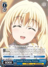 Inevitable Gathering, Priestess - Goblin Slayer - Weiss Schwarz card