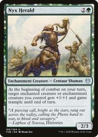 Nyx Herald - Theros Beyond Death - Magic: The Gathering card