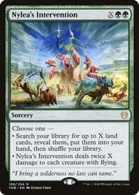 Nylea's Intervention - Theros Beyond Death - Magic: The Gathering card