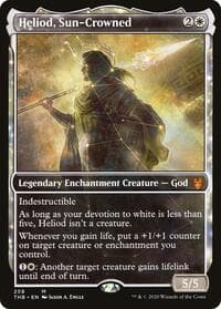 Heliod, Sun-Crowned (Showcase) - Theros Beyond Death - Magic: The Gathering card