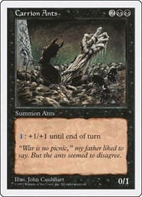 Carrion Ants - Fifth Edition - Magic: The Gathering card