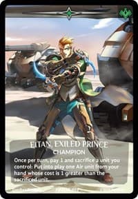 Eitan, Exiled Prince (Alternate Art) - Argent Saga Promos - Argent Saga TCG card
