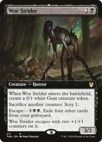Woe Strider (Extended Art) - Theros Beyond Death - Magic: The Gathering card