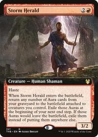 Storm Herald (Extended Art) - Theros Beyond Death - Magic: The Gathering card