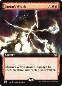 Storm's Wrath (Extended Art) - Theros Beyond Death - Magic: The Gathering card