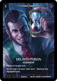 Delayed Poison (Full Art) - Expansion Pack 3: Conviction - Argent Saga TCG card