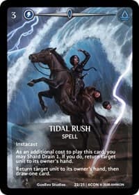 Tidal Rush (Full Art) - Expansion Pack 3: Conviction - Argent Saga TCG card