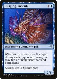 Stinging Lionfish - Theros Beyond Death - Magic: The Gathering card
