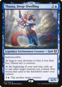 Thassa, Deep-Dwelling - Theros Beyond Death - Magic: The Gathering card