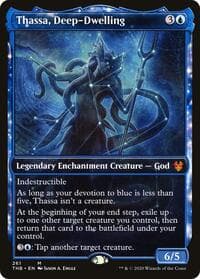 Thassa, Deep-Dwelling (Showcase) - Theros Beyond Death - Magic: The Gathering card