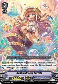Bubble Dream, Perisia - V-EB11: Crystal Melody - Cardfight Vanguard card