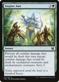 Inspire Awe - Theros Beyond Death - Magic: The Gathering card