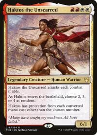 Haktos the Unscarred - Theros Beyond Death - Magic: The Gathering card